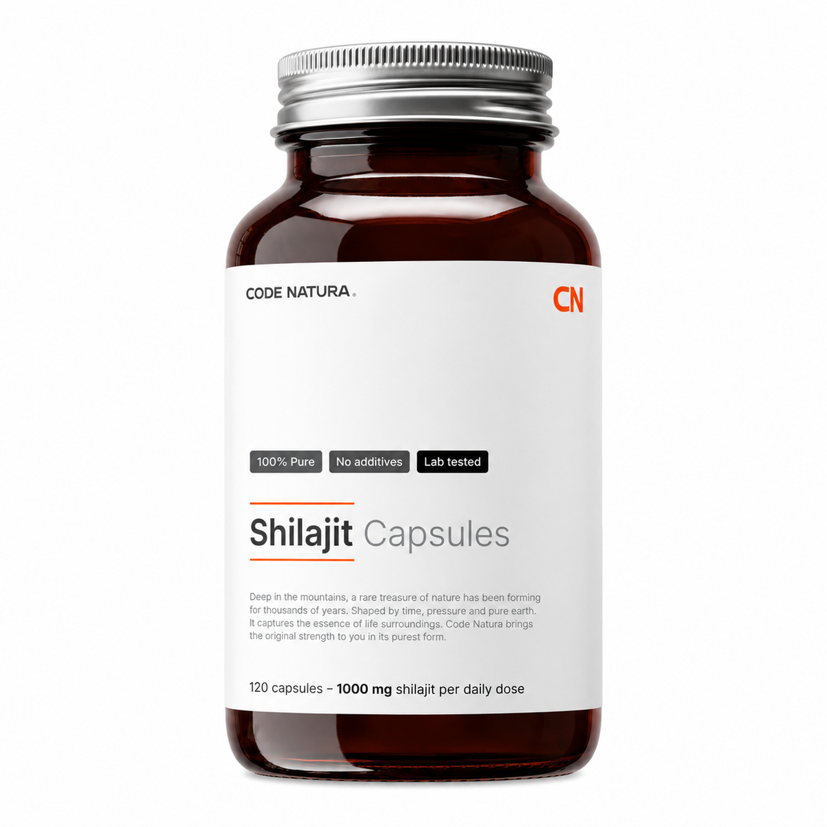 Shilajit capsules – 2 capsules daily